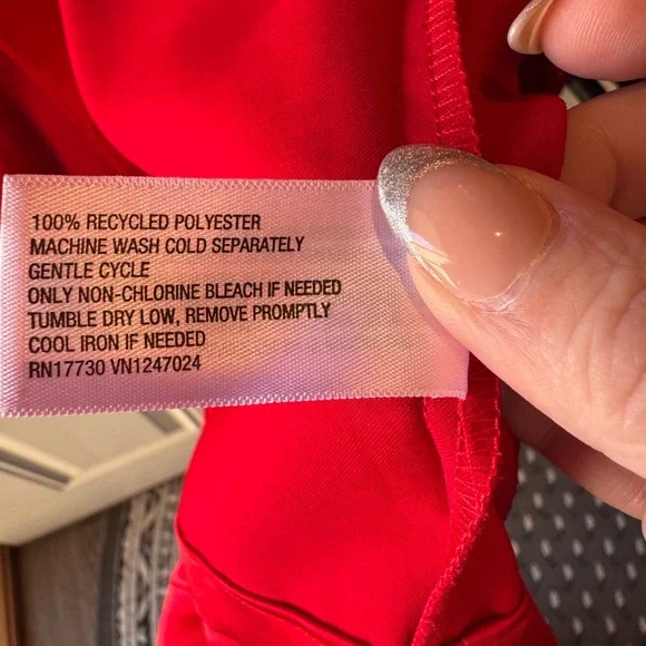 a new day Vibrant Red Blazer - Picture 3 of 4